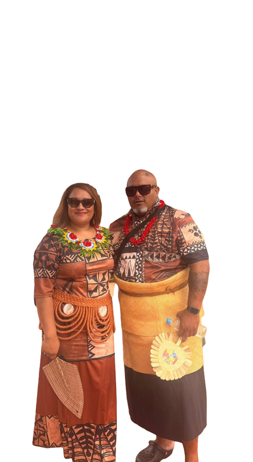 Brown Ngatu - Couples Matching Set